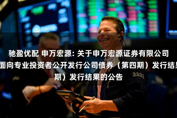 驰盈优配 申万宏源: 关于申万宏源证券有限公司2025年面向专业投资者公开发行公司债券（第四期）发行结果的公告